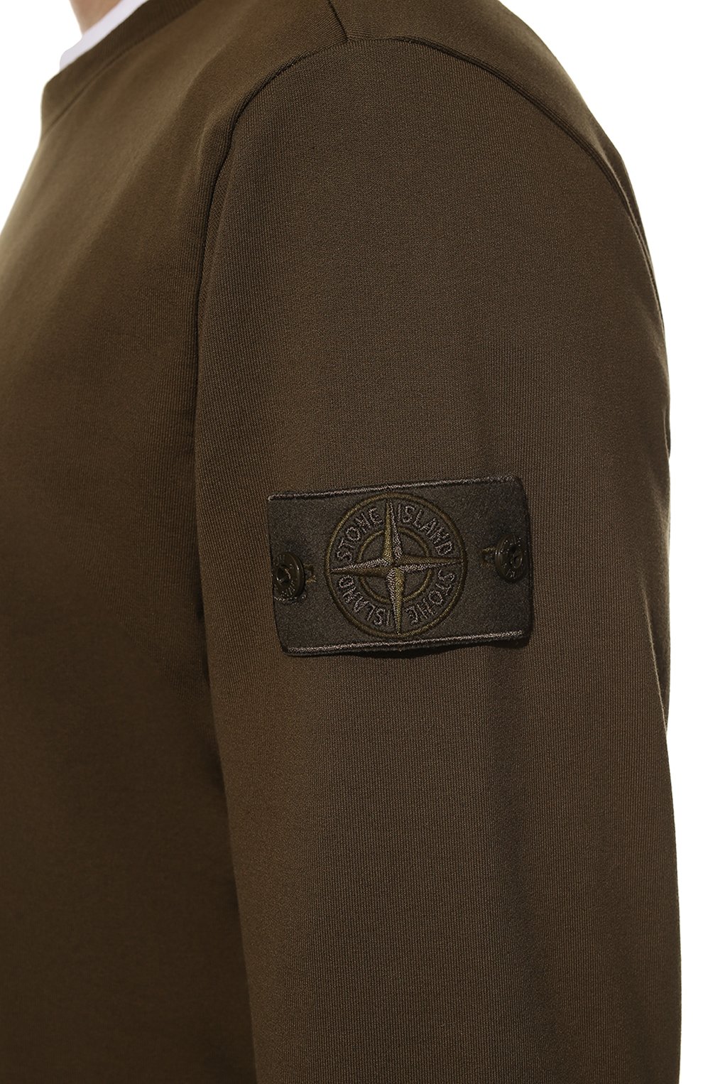 Хлопковый свитшот STONE ISLAND, арт. 7615632F3, фото 5