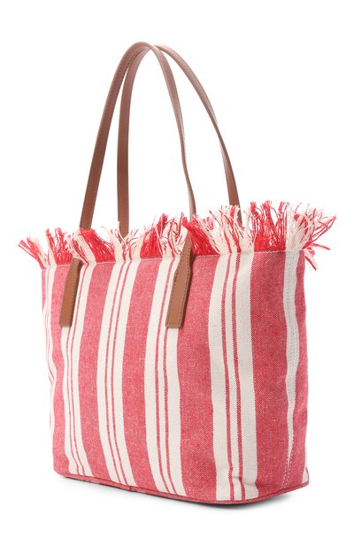 Сумка city medium MC2 SAINT BARTH красного цвета по цене 18150 руб., арт. CBMF001-01761L/CITY BAG MID FRINGE, фото 4 Сумка city medium MC2 SAINT BARTH, арт. CBMF001-01761L/CITY BAG MID FRINGE, фото 4