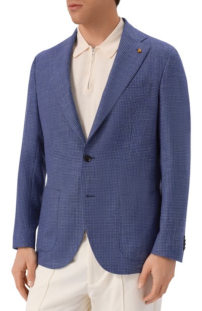 Пиджак из шерсти и шелка SARTORIA LATORRE, арт. EF74/UH0363, фото 5