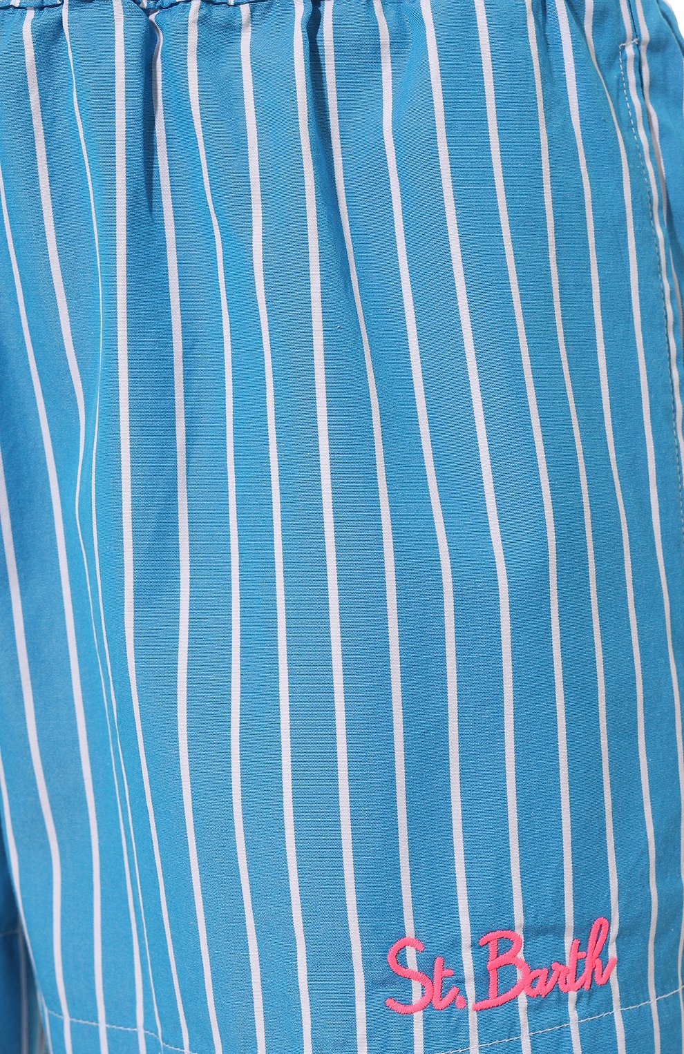 Хлопковые шорты MC2 SAINT BARTH голубого цвета по цене 14600 руб., арт. STBW/LIERRE/06047D, фото 5 Хлопковые шорты MC2 SAINT BARTH, арт. STBW/LIERRE/06047D, фото 5