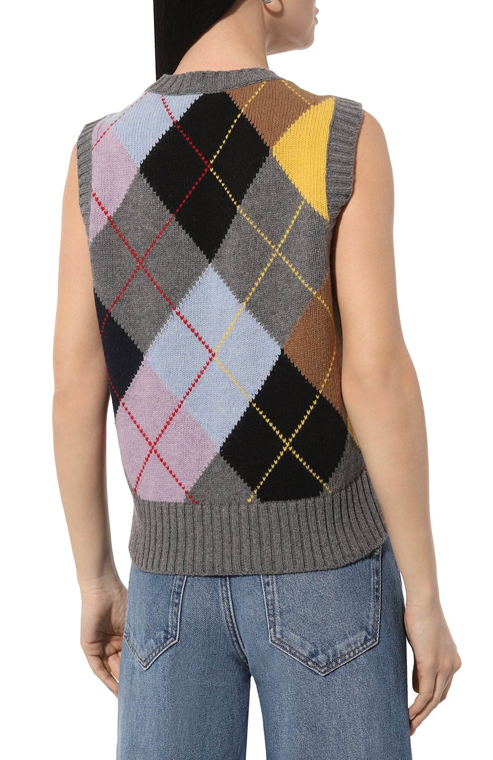 Шерстяной жилет GANNI, арт. K2101, фото 4