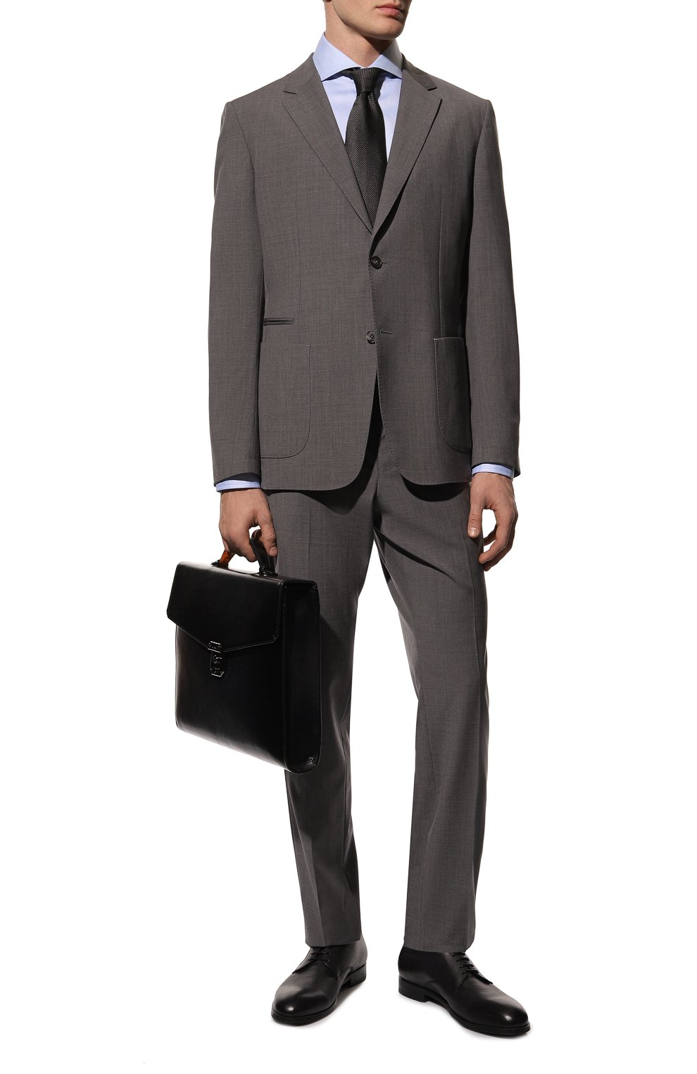 Кожаный портфель SANTONI, арт. UFBBA1992F0-GSC1N50, фото 7