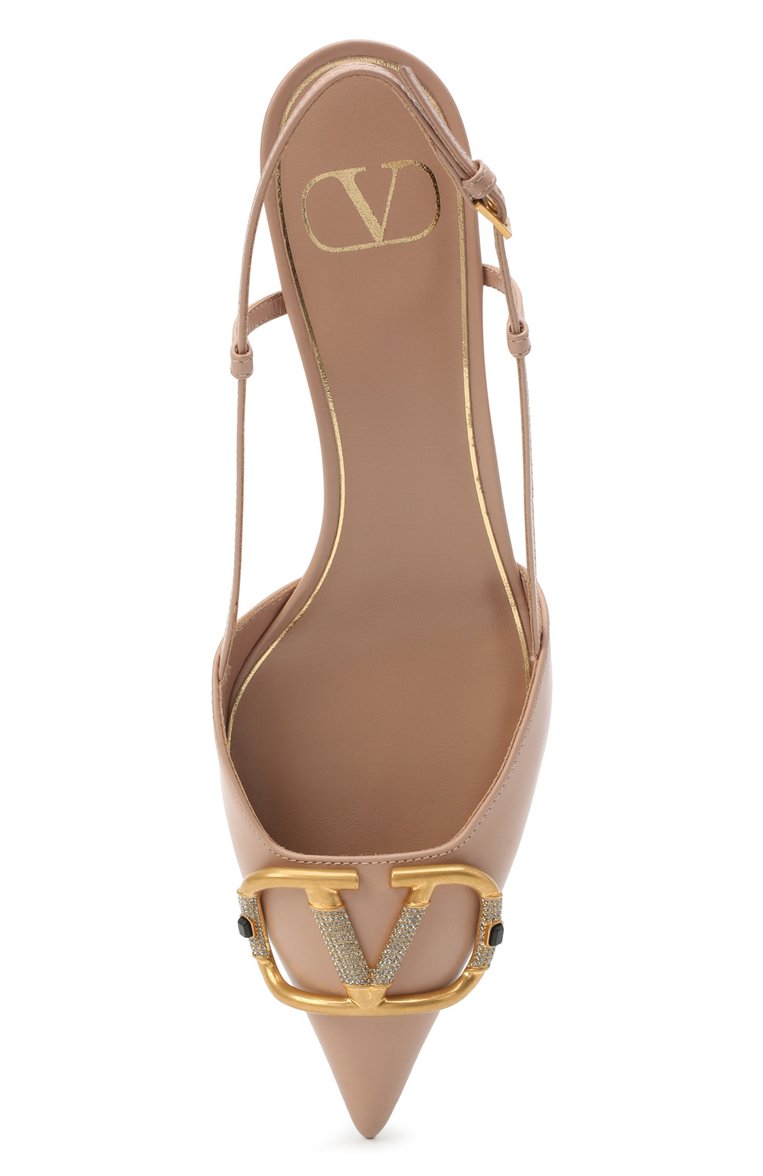 Кожаные туфли vlogo signature VALENTINO, арт. WW0S0Q70/LAU, фото 1