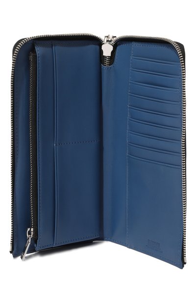 Кожаное портмоне DIESEL синего цвета по цене 16650 руб., арт. X08190/PS679, фото 3 Кожаное портмоне DIESEL, арт. X08190/PS679, фото 3