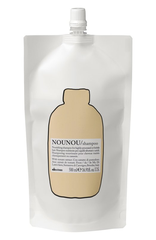 фото Рефил шампуня для питания поврежденных и ломких волос nounou (500ml) davines