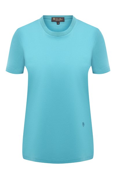 Женская хлопковая футболка LORO PIANA, арт. FAI5069