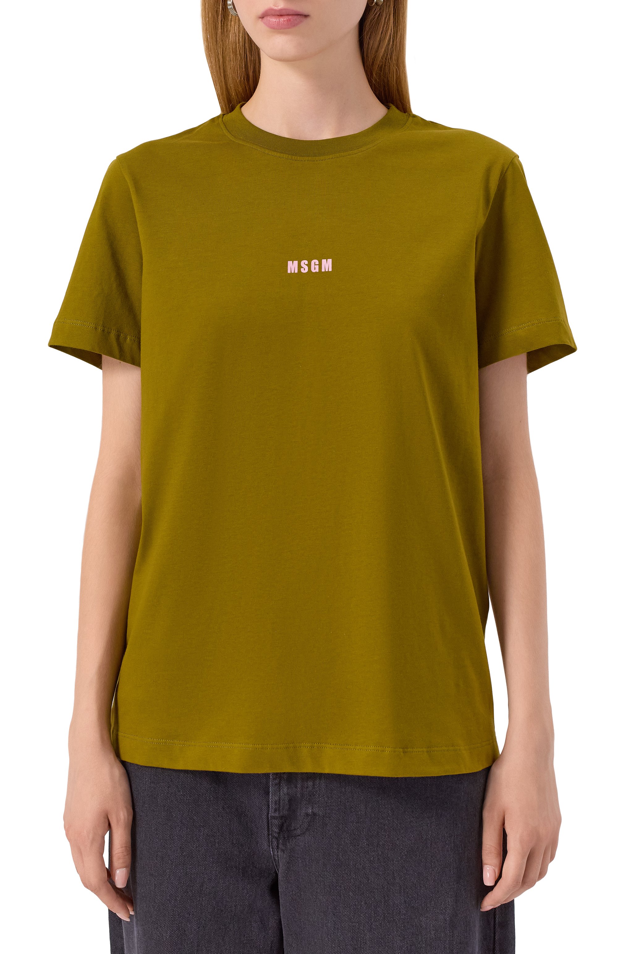 Хлопковая футболка MSGM, арт. 3941MDM500/257798, фото 3