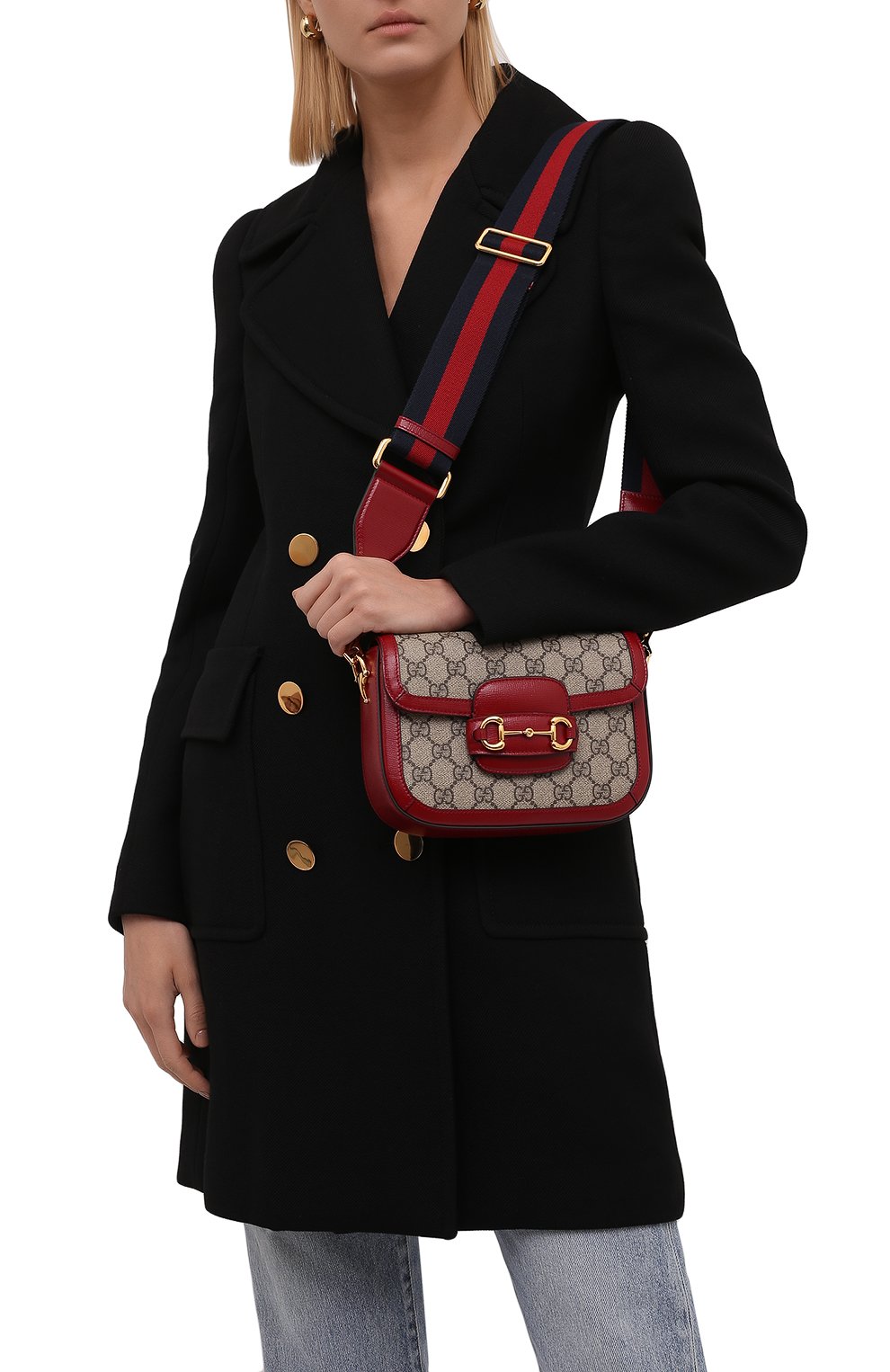 Сумка gg 1955 horsebit GUCCI, арт. 658574/HUHHG, фото 5