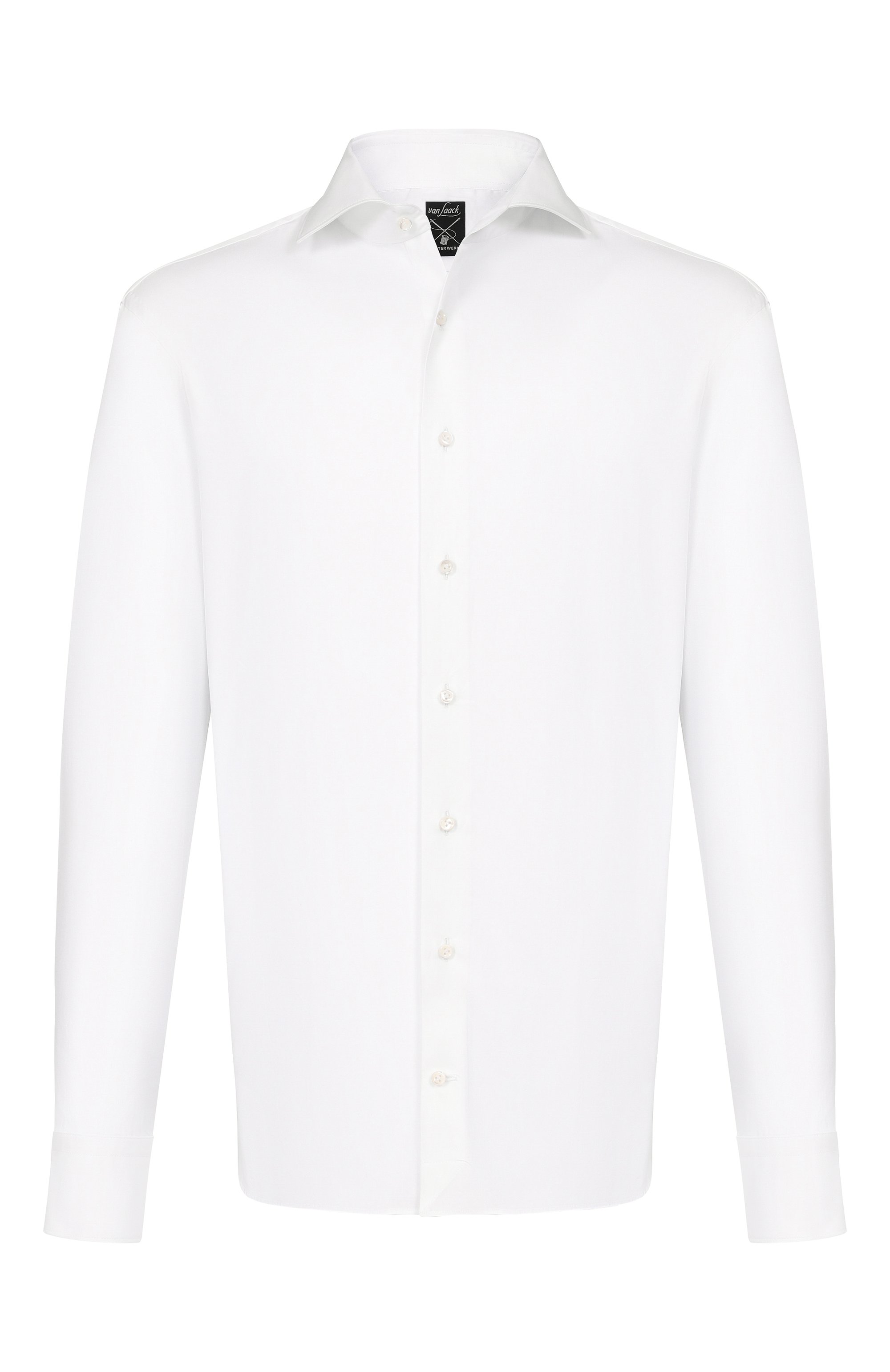 Хлопковая сорочка VAN LAACK белого цвета по цене 29950 руб., арт. VL-MIVARA-TF/150290, фото 1 Хлопковая сорочка VAN LAACK, арт. VL-MIVARA-TF/150290, фото 1