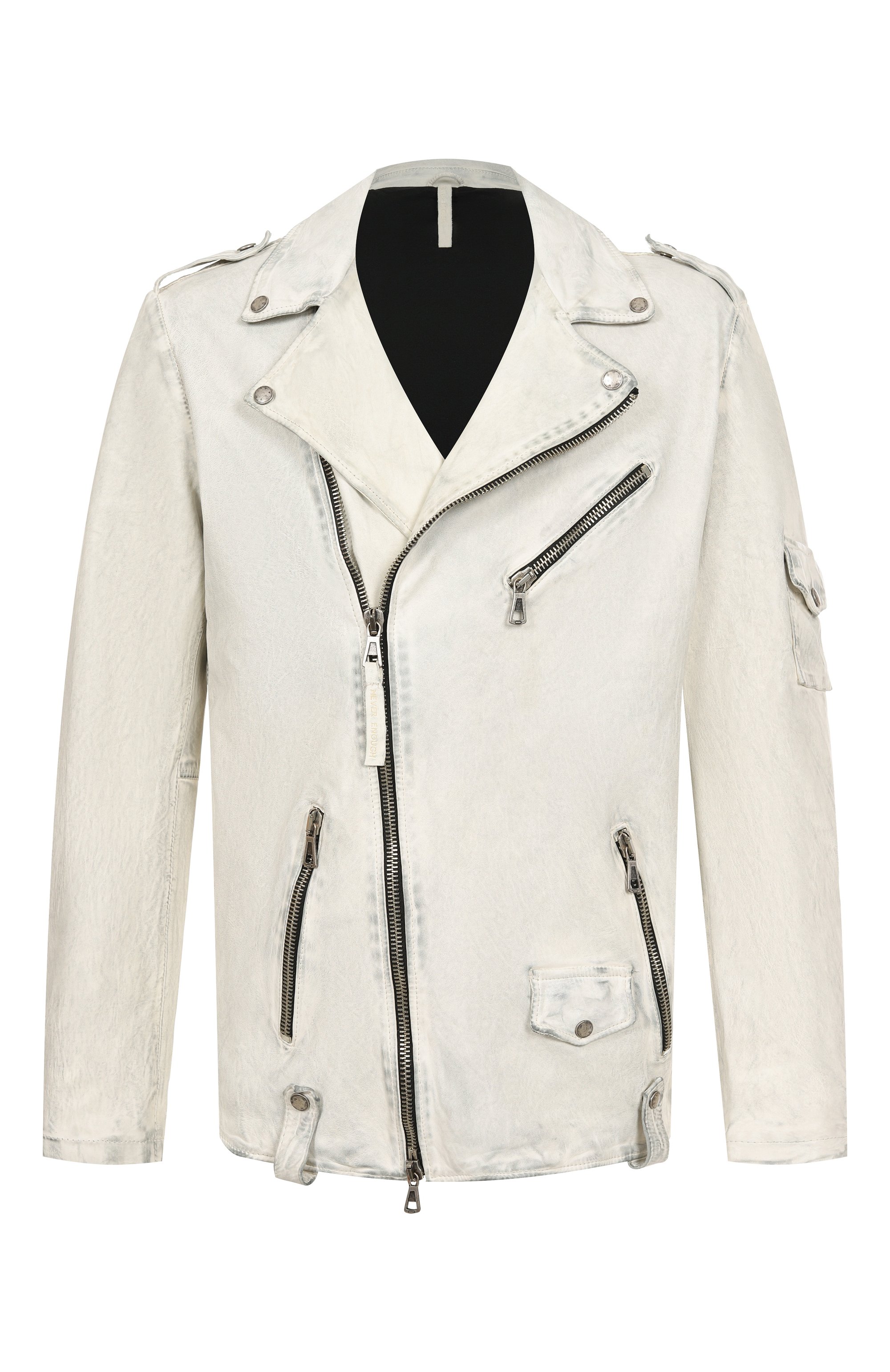 Кожаная куртка NEVER ENOUGH, арт. MJL068, фото 1