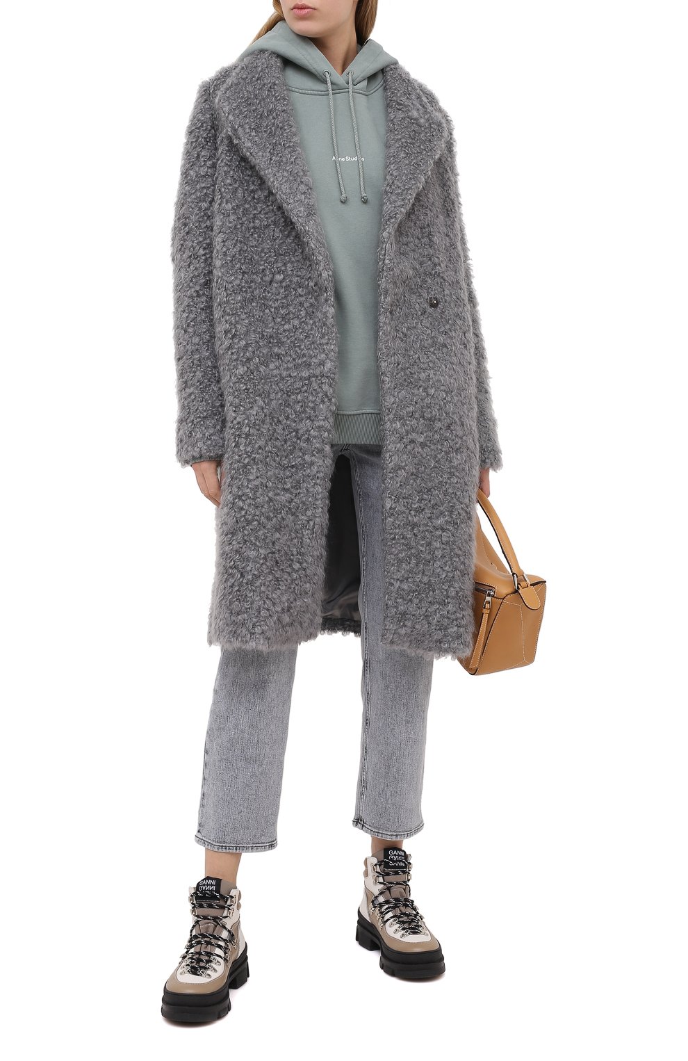 Хлопковое худи ACNE STUDIOS, арт. AI0070, фото 2