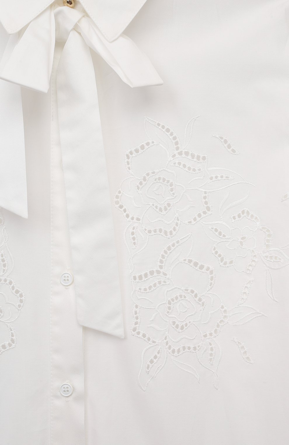 Хлопковое платье ELIE SAAB JUNIOR, арт. EFAB021 TS0724/10A-14A, фото 3