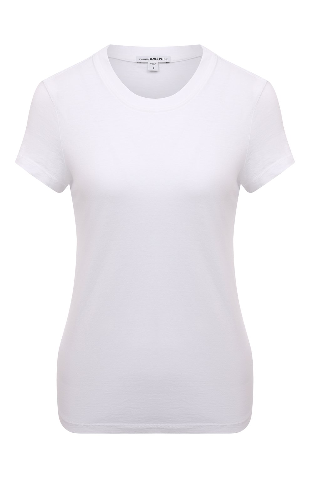 Хлопковая футболка JAMES PERSE, арт. WLJ3114/WHT, фо то 1