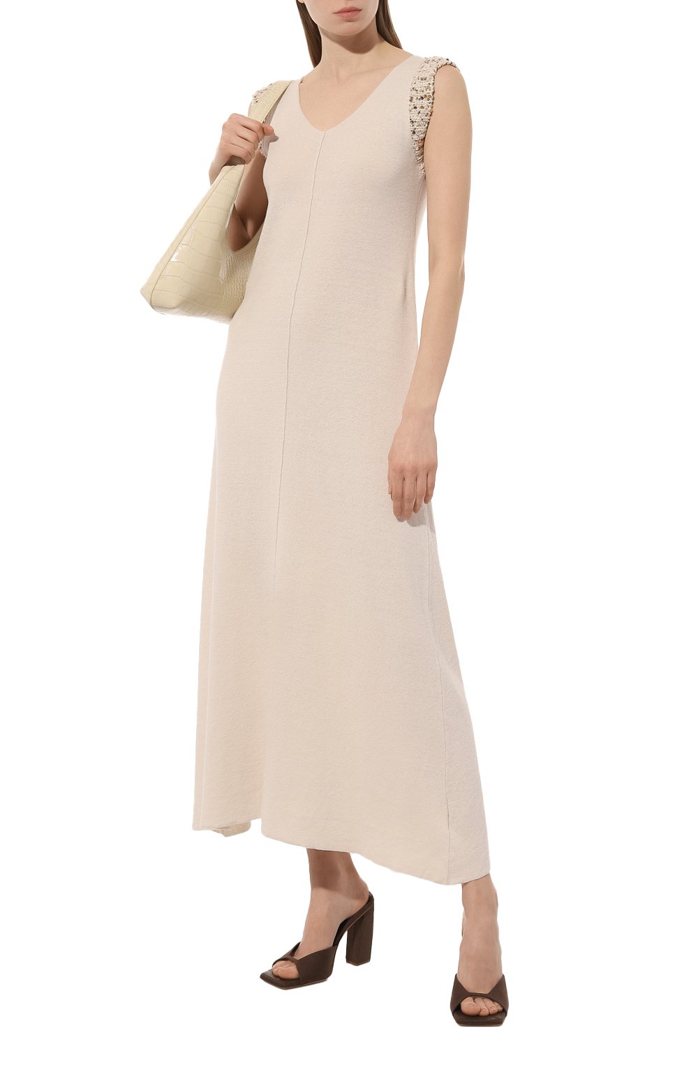 Платье изо льна и хлопка PANICALE, арт. D32510AB, фото 2