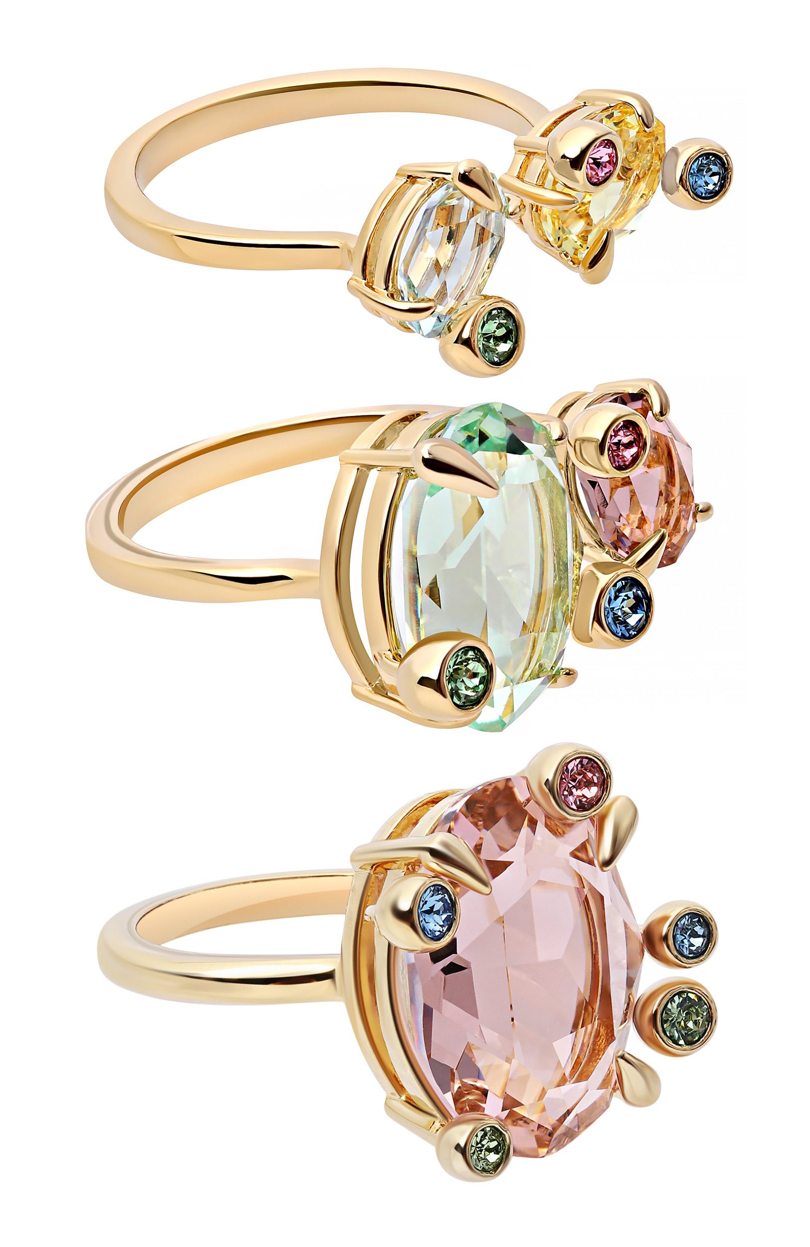 Комплект из трех колец gema SWAROVSKI, арт. 5705815, фото 1