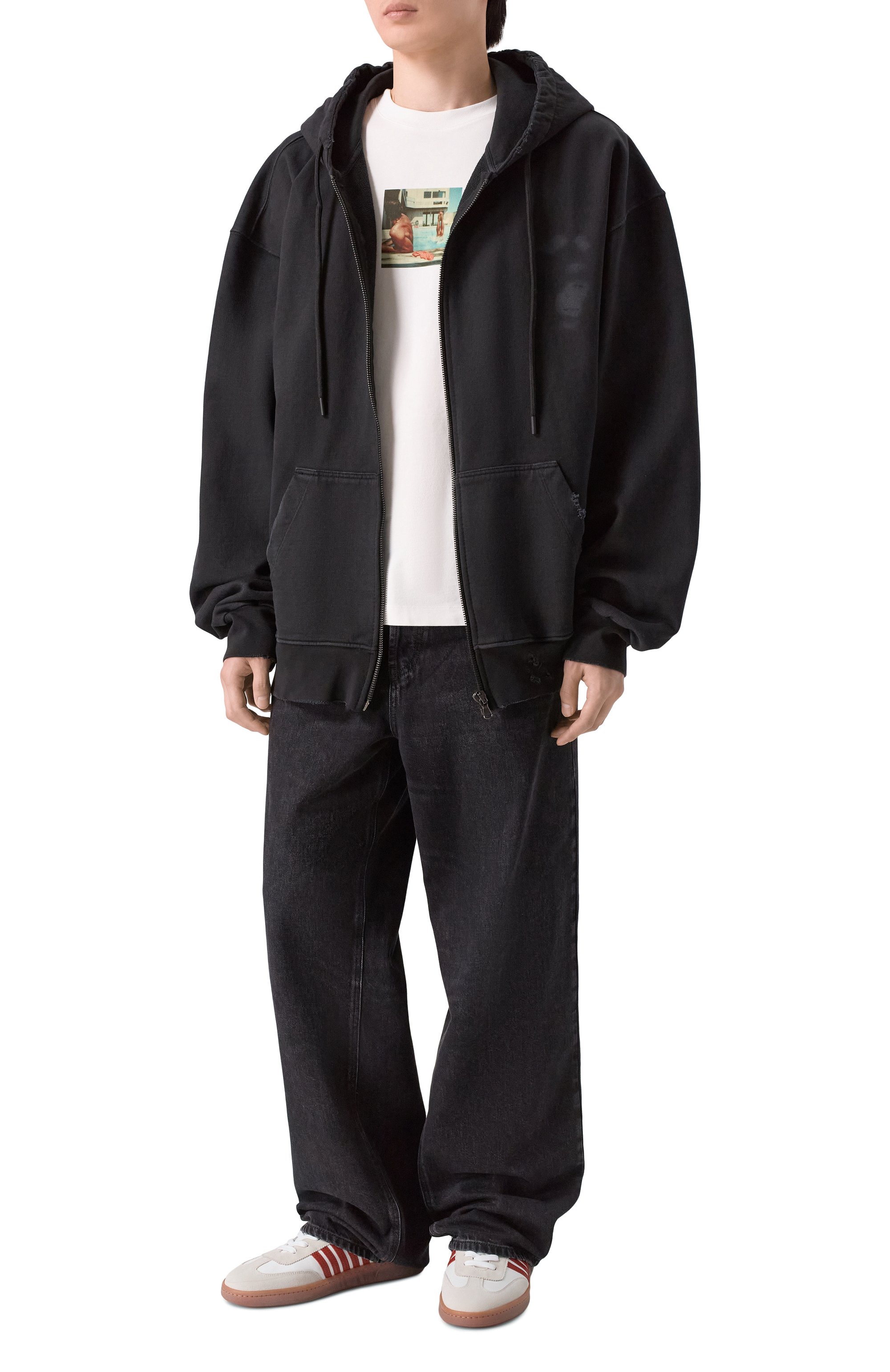 Кожаные кеды boxer DSQUARED2, арт. SNM0475/18907438, фото 2