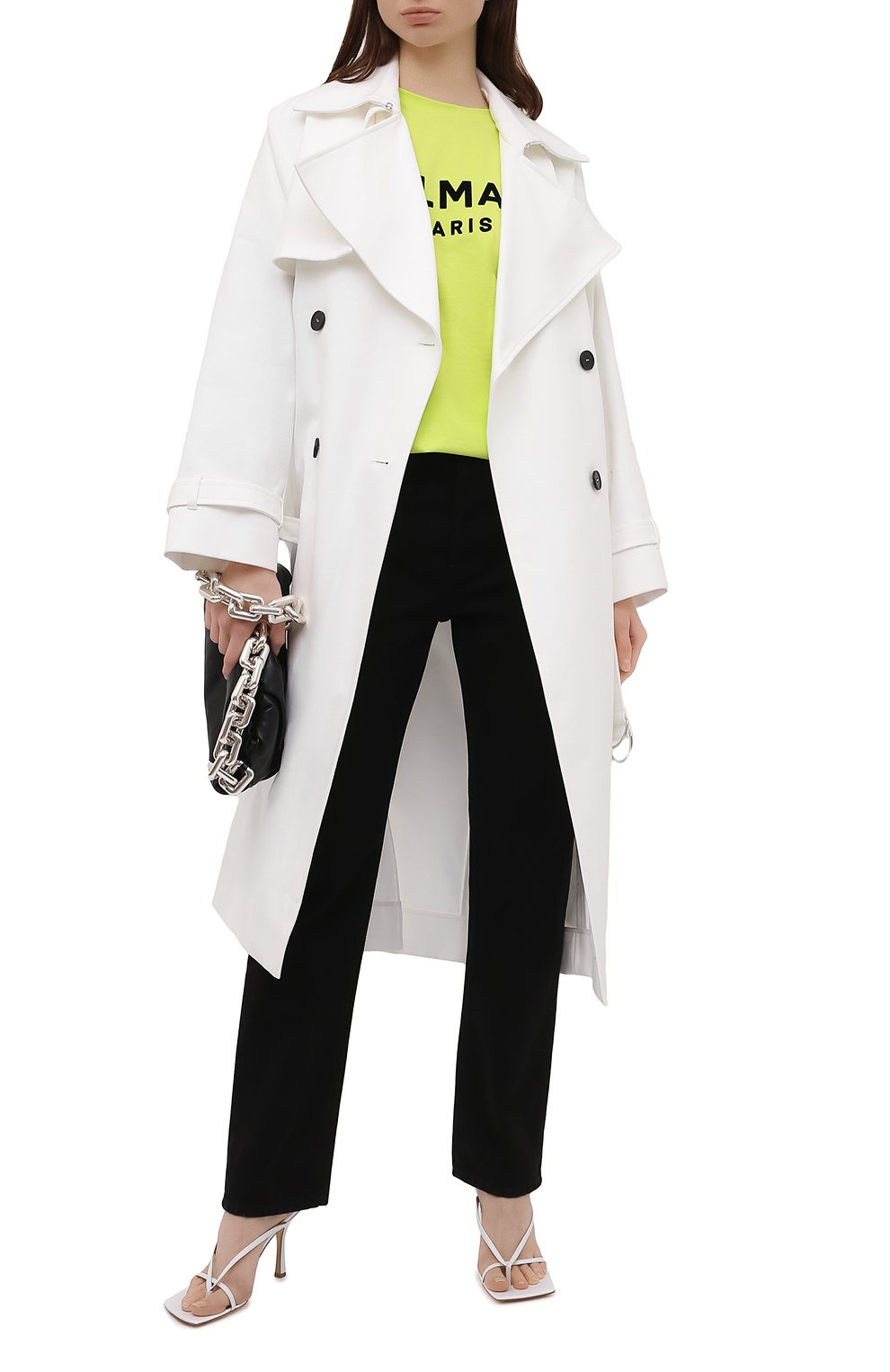 Хлопковая футболка BALMAIN, арт. VF0EF005/B044, фото 2