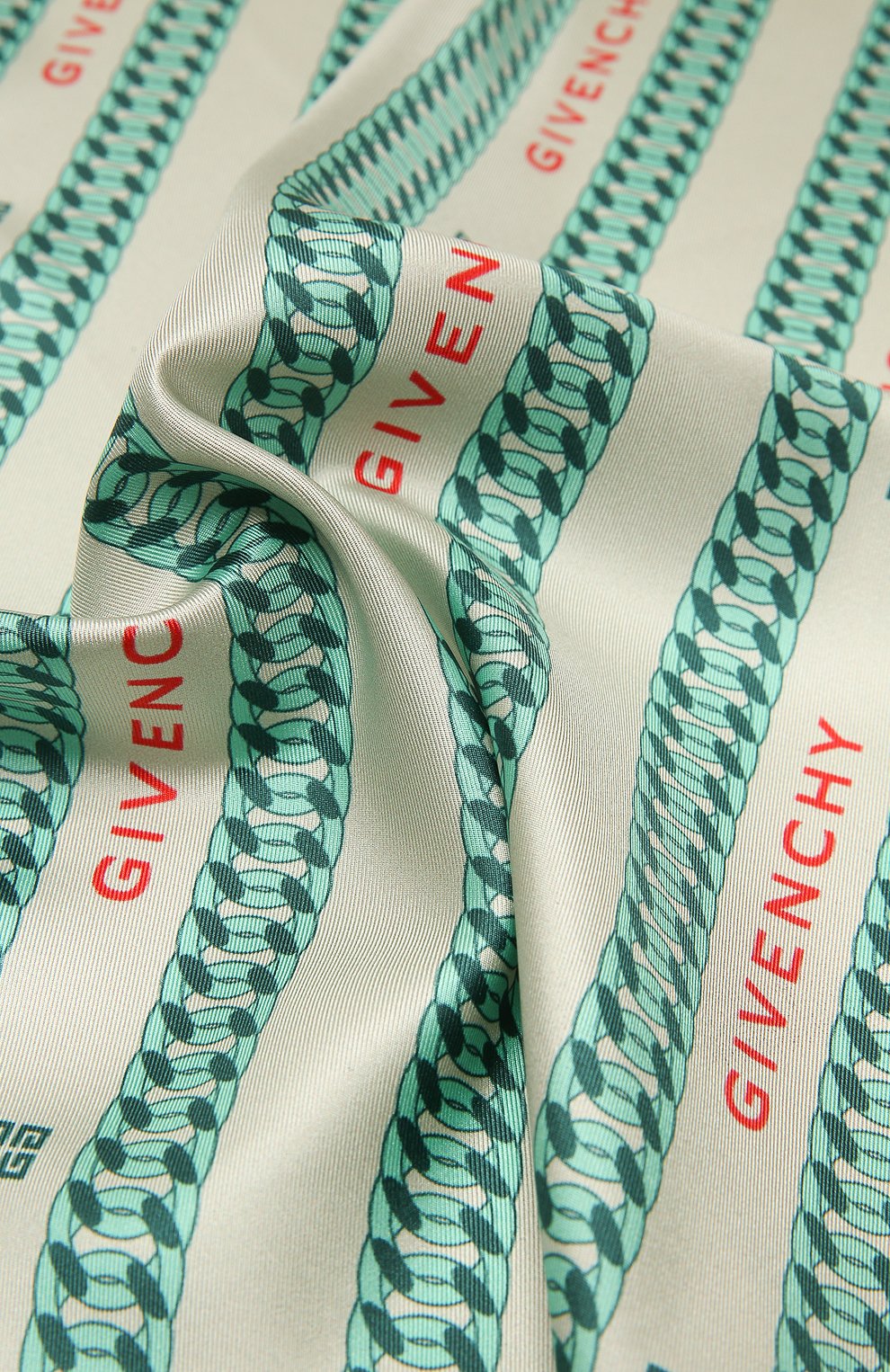 Шелковый платок GIVENCHY желтого цвета по цене 29850 руб., арт. GW9090/SM898, фото 2 Шелковый платок GIVENCHY, арт. GW9090/SM898, фото 2