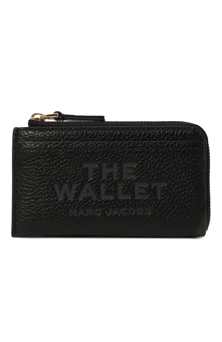 Женский кожаный футляр для кредитных карт MARC JACOBS (THE) черного цвета, арт. 2S4SMP010S02 | Фото 1 (Нос: Не проставлено; Материал: Натуральная кожа)