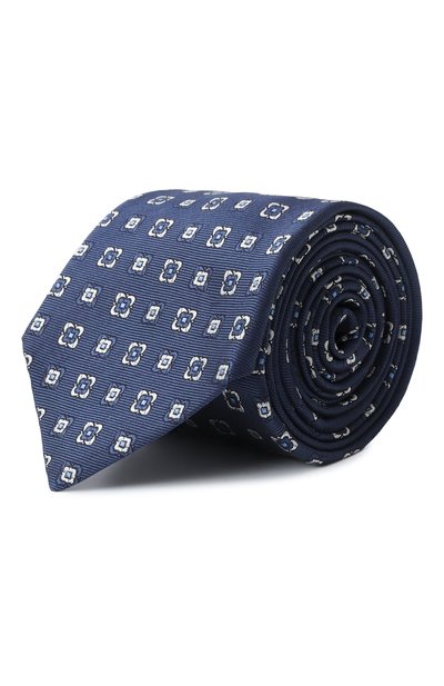 Мужской шелковый галстук CANALI, арт. 18/HJ04197