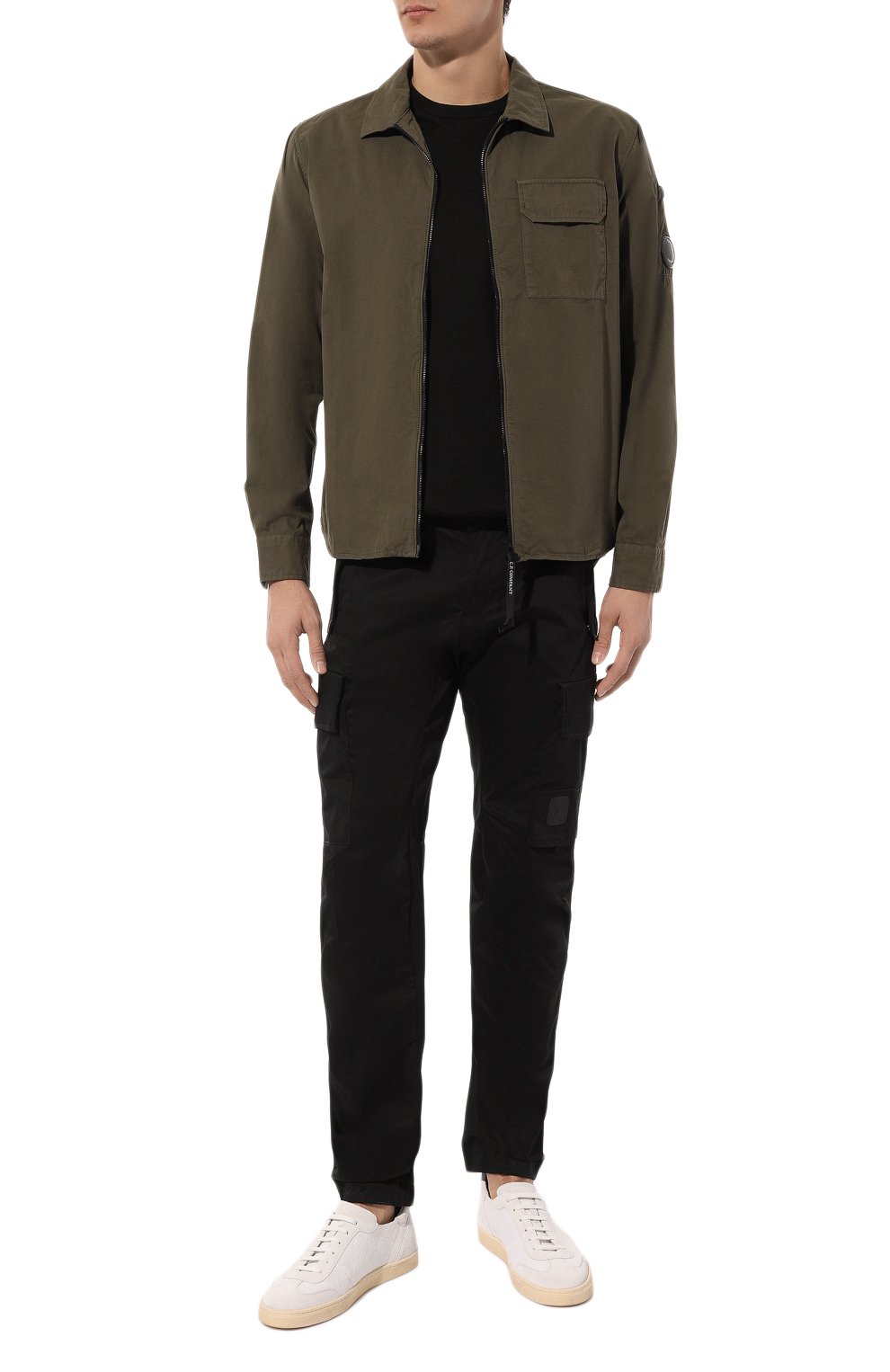 Хлопковая рубашка C.P. COMPANY, арт. 16CMSH158A002824G, фото 2