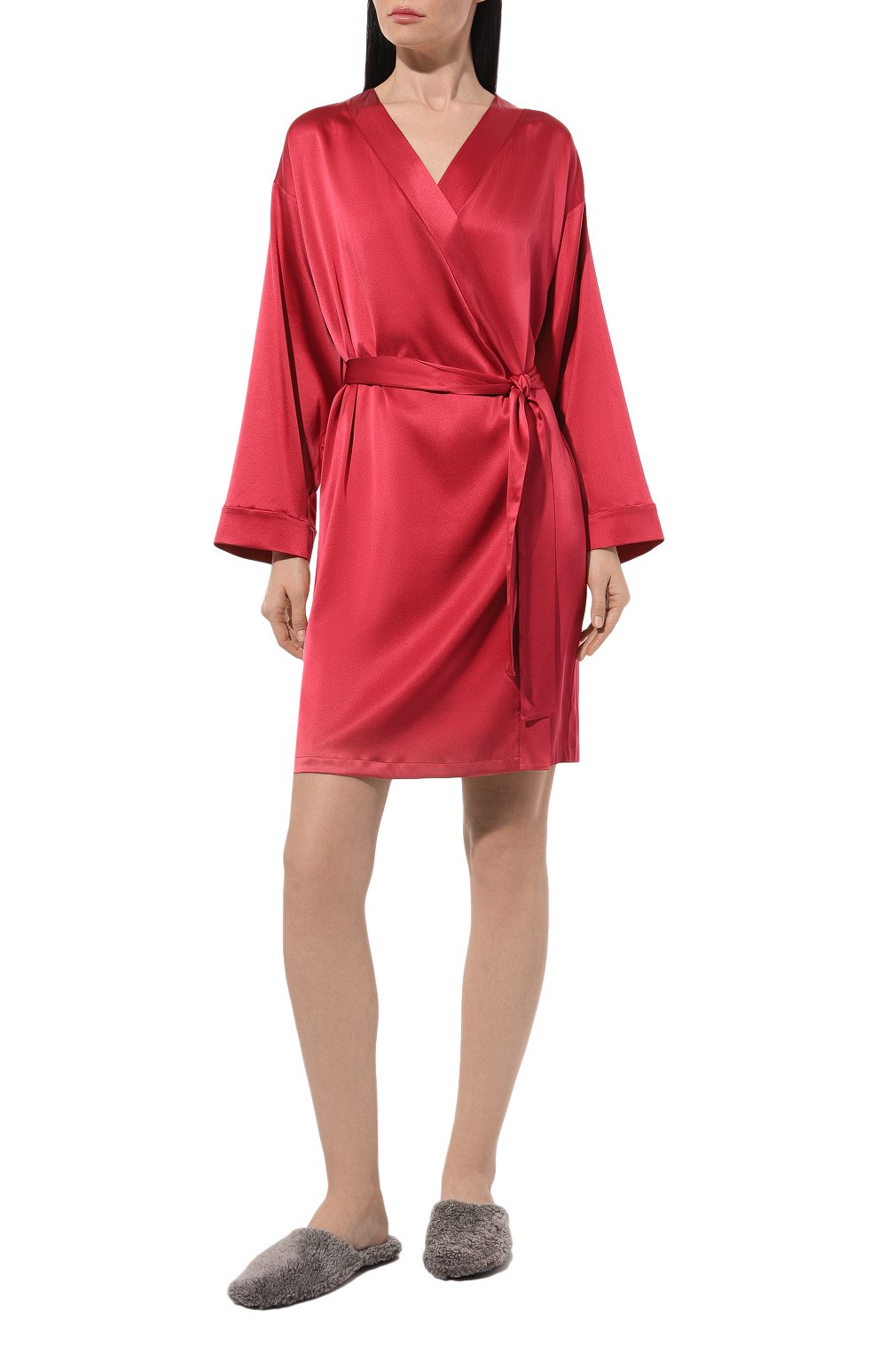 Шелковый халат I.D. SARRIERI, арт. J7966, фото 2