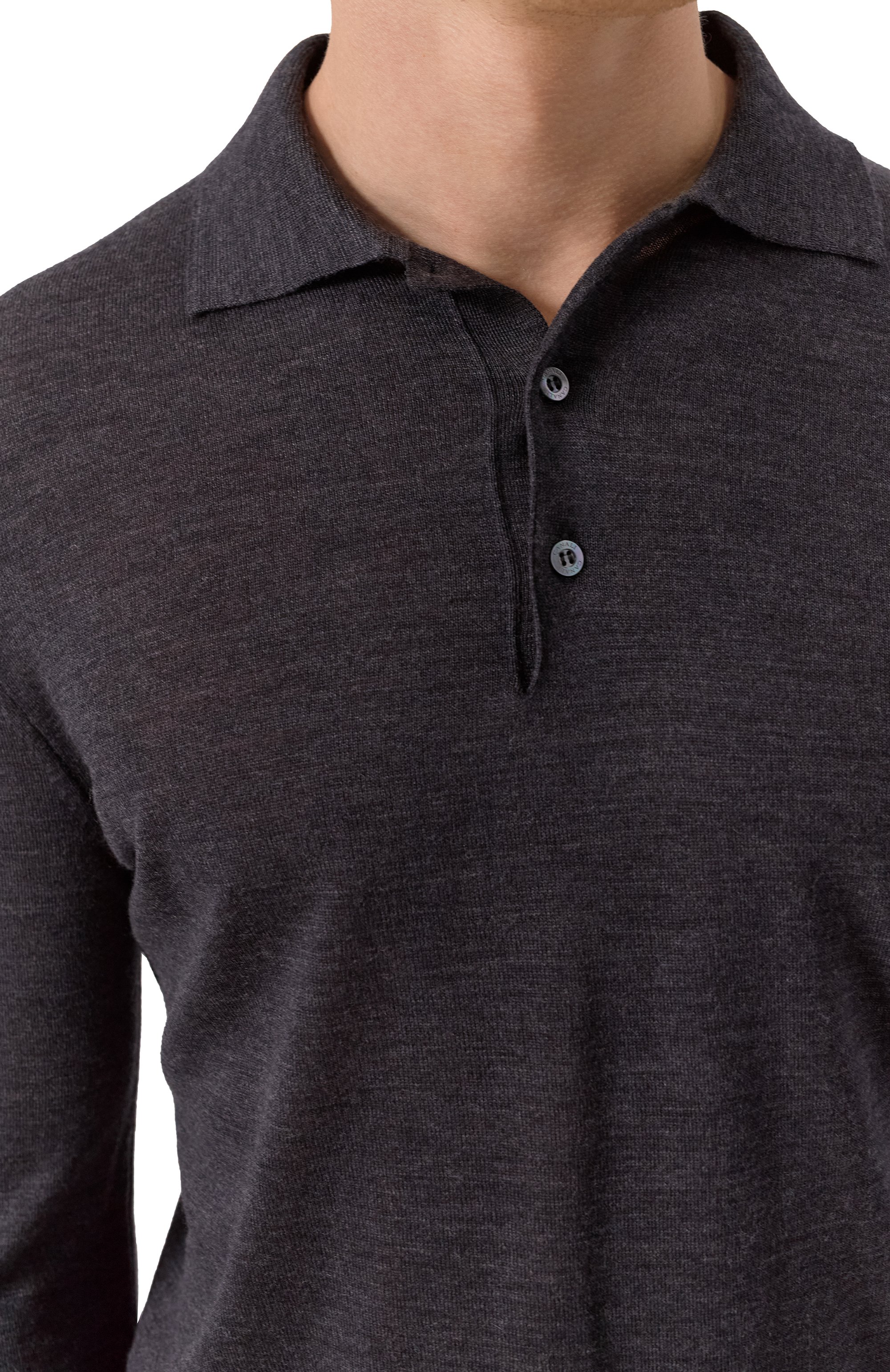 Шерстяное поло CANALI, арт. C0017/MK01149, фото 5