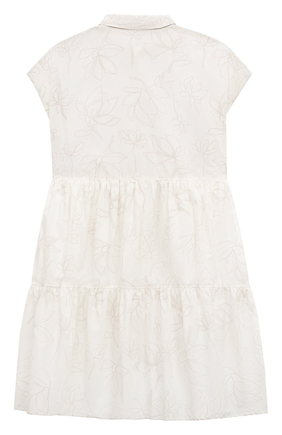 Хлопковое платье BRUNELLO CUCINELLI, арт. BL934A023C, фото 2