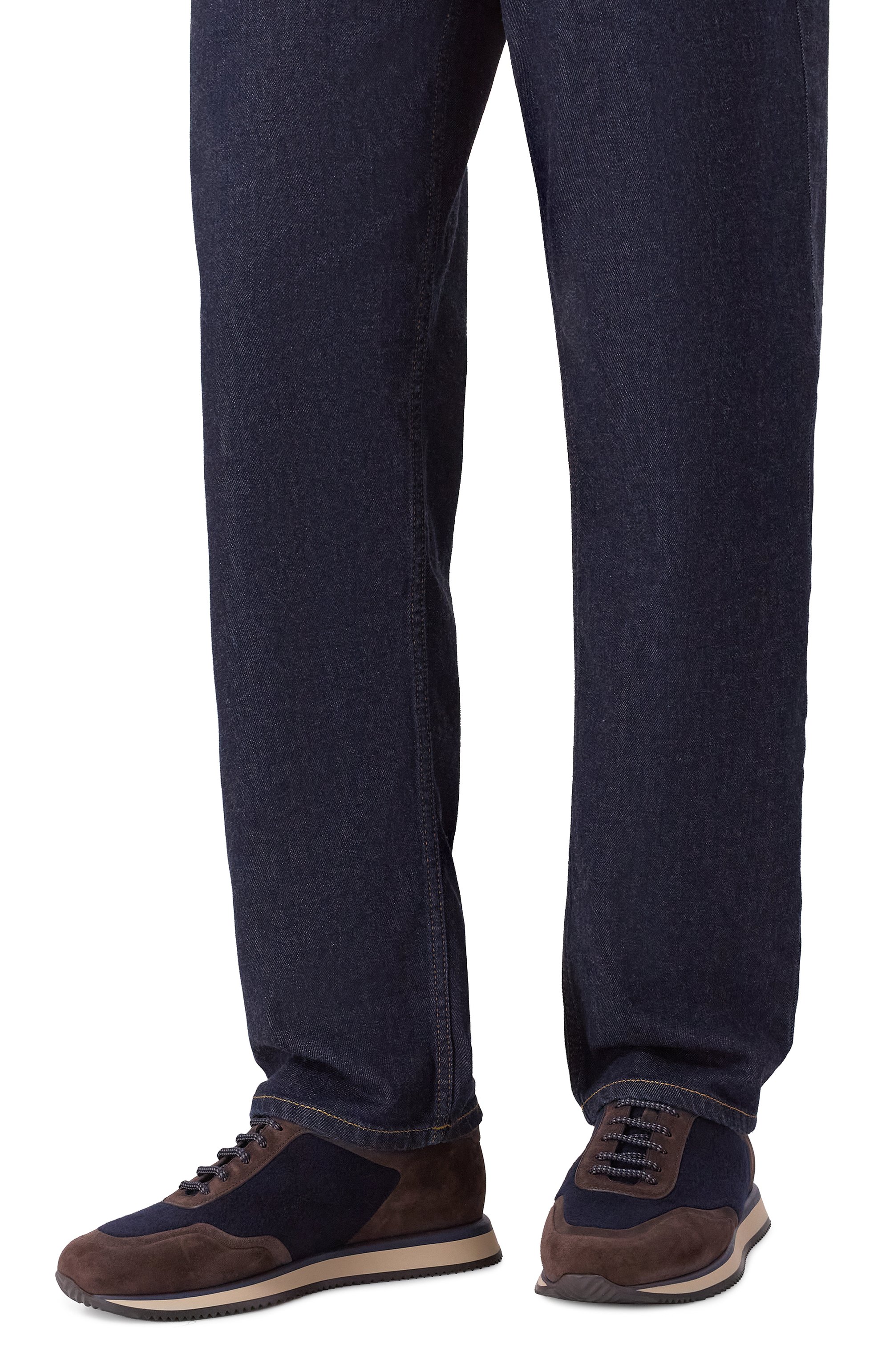 Комбинированные кроссовки ZILLI, ар�т. H0257AM1106VTRR09, фото 3