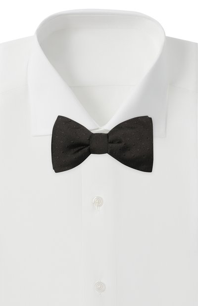 Шелковый галстук-бабочка LANVIN, арт. 2050/B0W TIE, фото 2