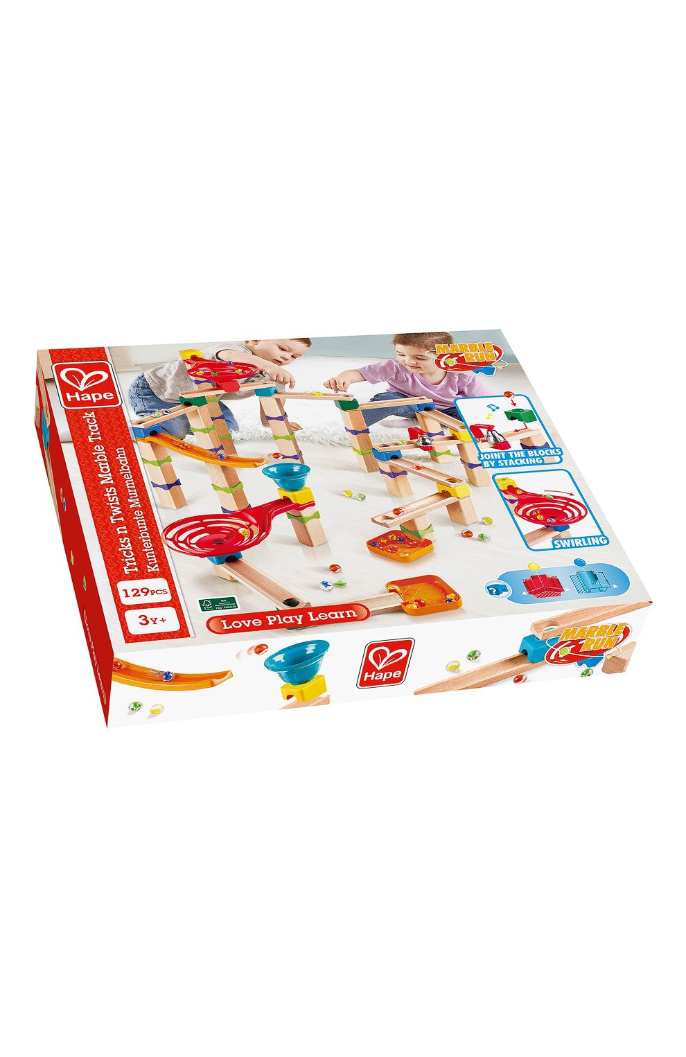 Игровой набор конструктор-лабиринт каскад шариков HAPE, арт. E1100_HP, фото 4