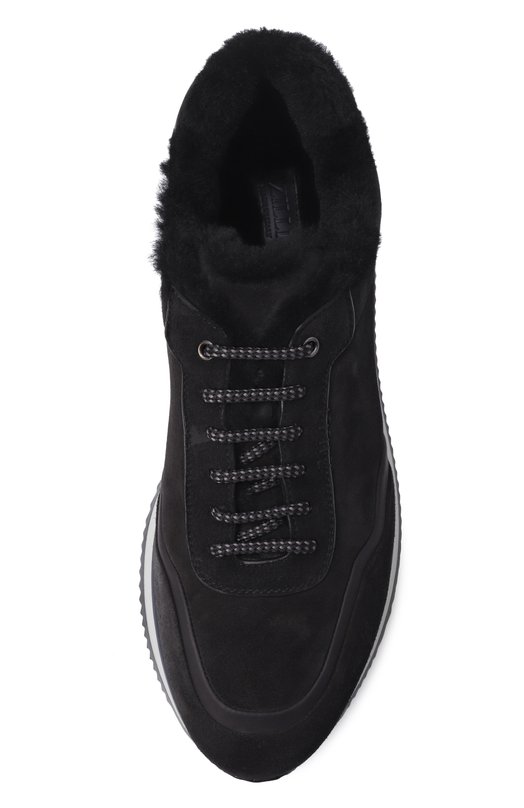 Замшевые кроссовки Zilli H0265AM1116VTRR10 Чёрный  H0265AM1116VTRR10 Фото 6
