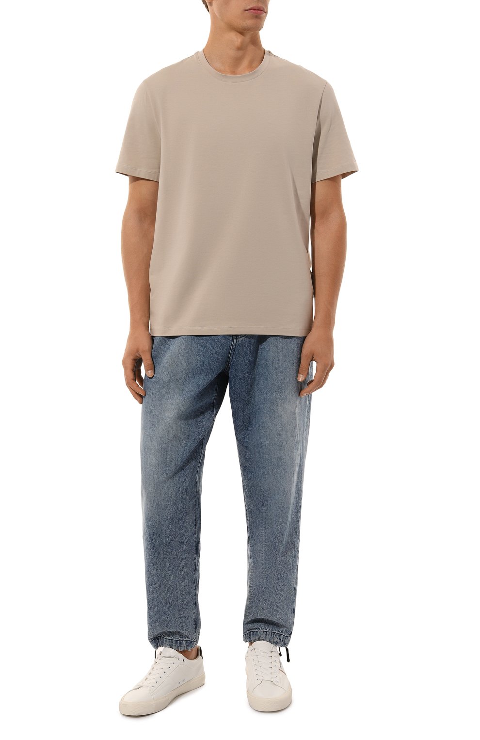 Хлопковая футболка 7 FOR ALL MANKIND, арт. JSIM2370AL, фото 2