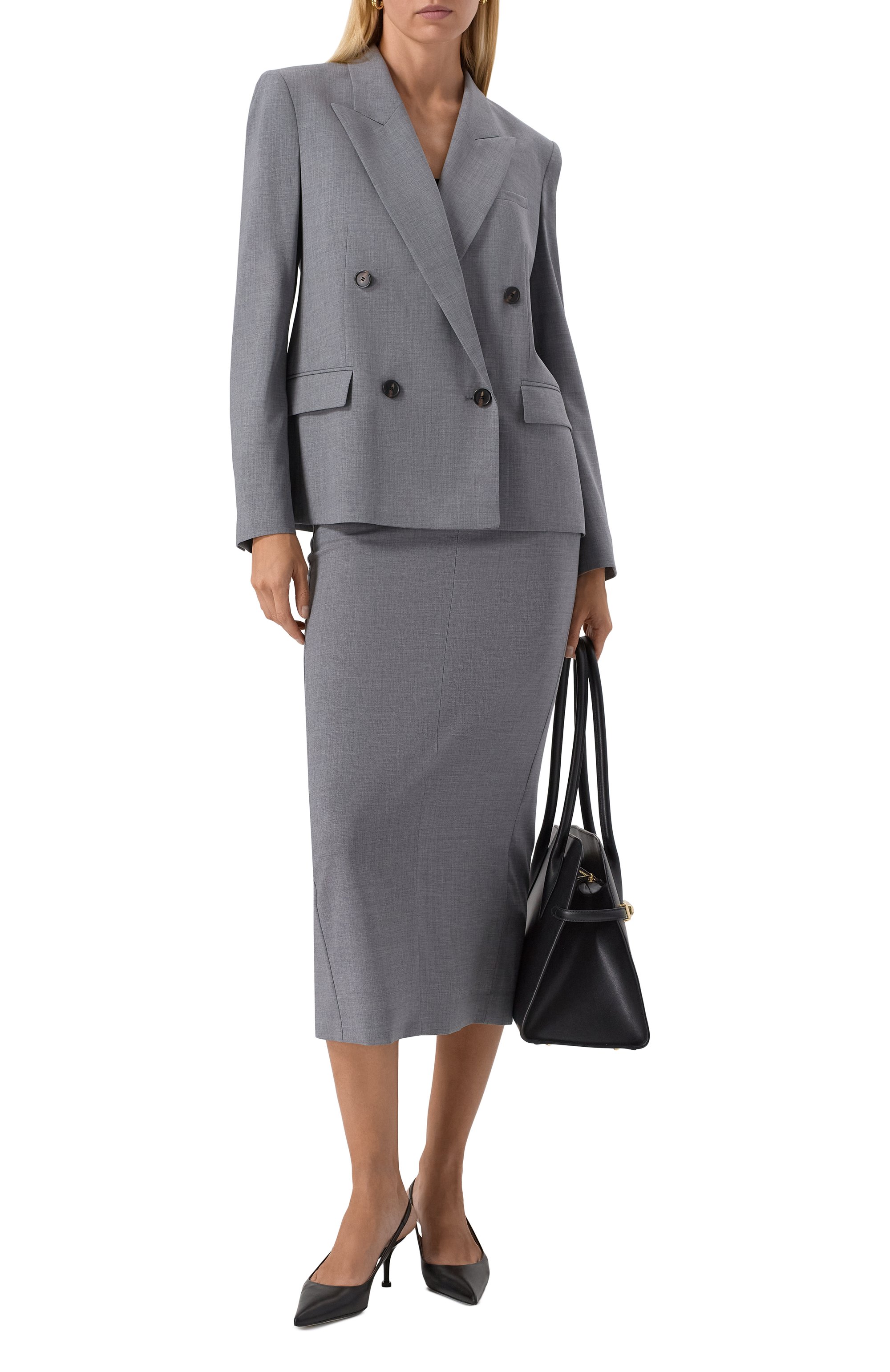 Шерстяная юбка BOSS, арт. 50541977, фото 2