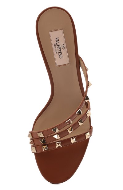 Кожаные мюли rockstud VALENTINO, арт. VW2S0Y92/V0D, фото 5