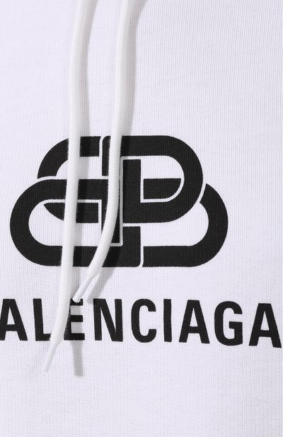 Хлопковое худи BALENCIAGA, арт. 578135/TEV19, фото 5