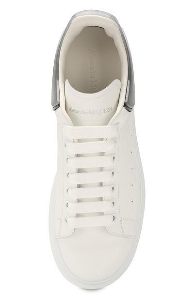 Кожаные кеды oversized ALEXANDER MCQUEEN, арт. 606549/WHX9H, фото 5