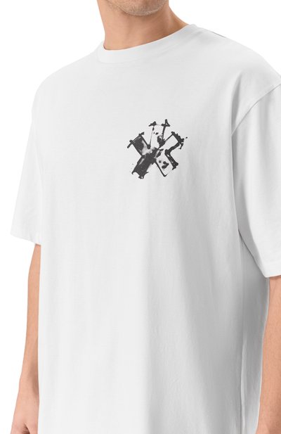 Хлопковая футболка COMME DES FUCKDOWN, арт. CFABM01574, фото 5