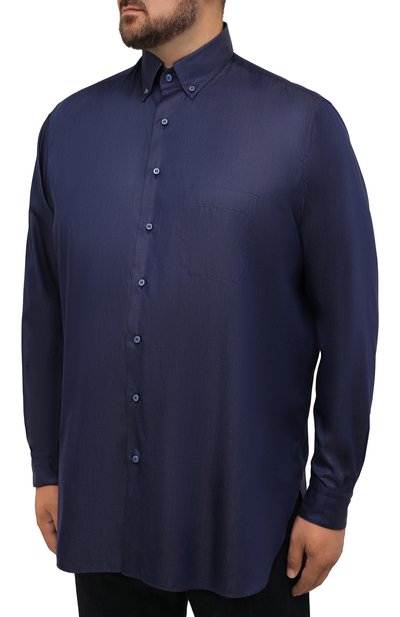 Хлопковая рубашка ZILLI, арт. MFW-7026-0175/ZS248/45-49, фото 3