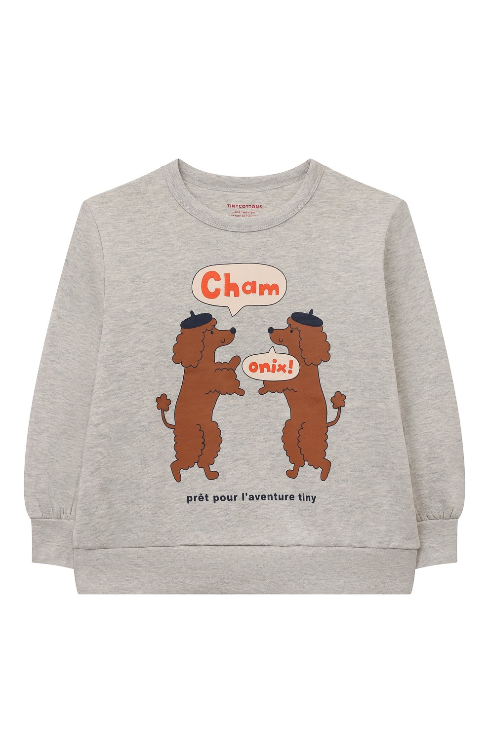 Хлопковый свитшот TINYCOTTONS, арт. AW23-128, фото 1