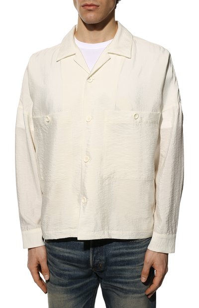 Шелковая куртка-рубашка KAZUYUKI KUMAGAI, арт. AS21-010, фото 3