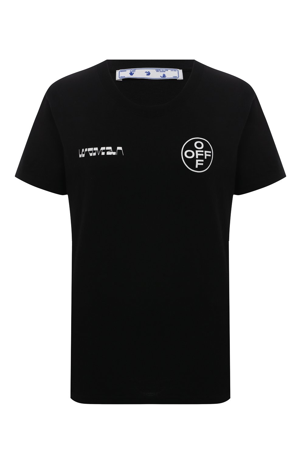 Хлопковая футболка OFF-WHITE, арт. 0WAA049R21JER008, фото 1