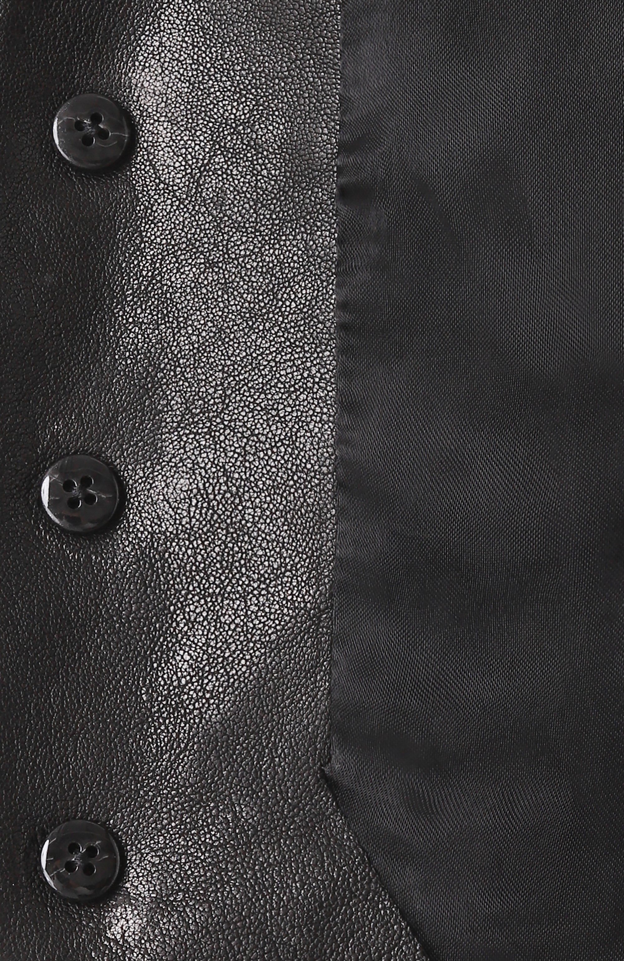 Кожаный жилет ANN DEMEULEMEESTER, арт. B0012418/LT151, фото 7