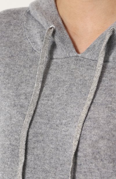 Однотонная вязаная толстовка с капюшоном FTC, арт. 706-0130, фото 5