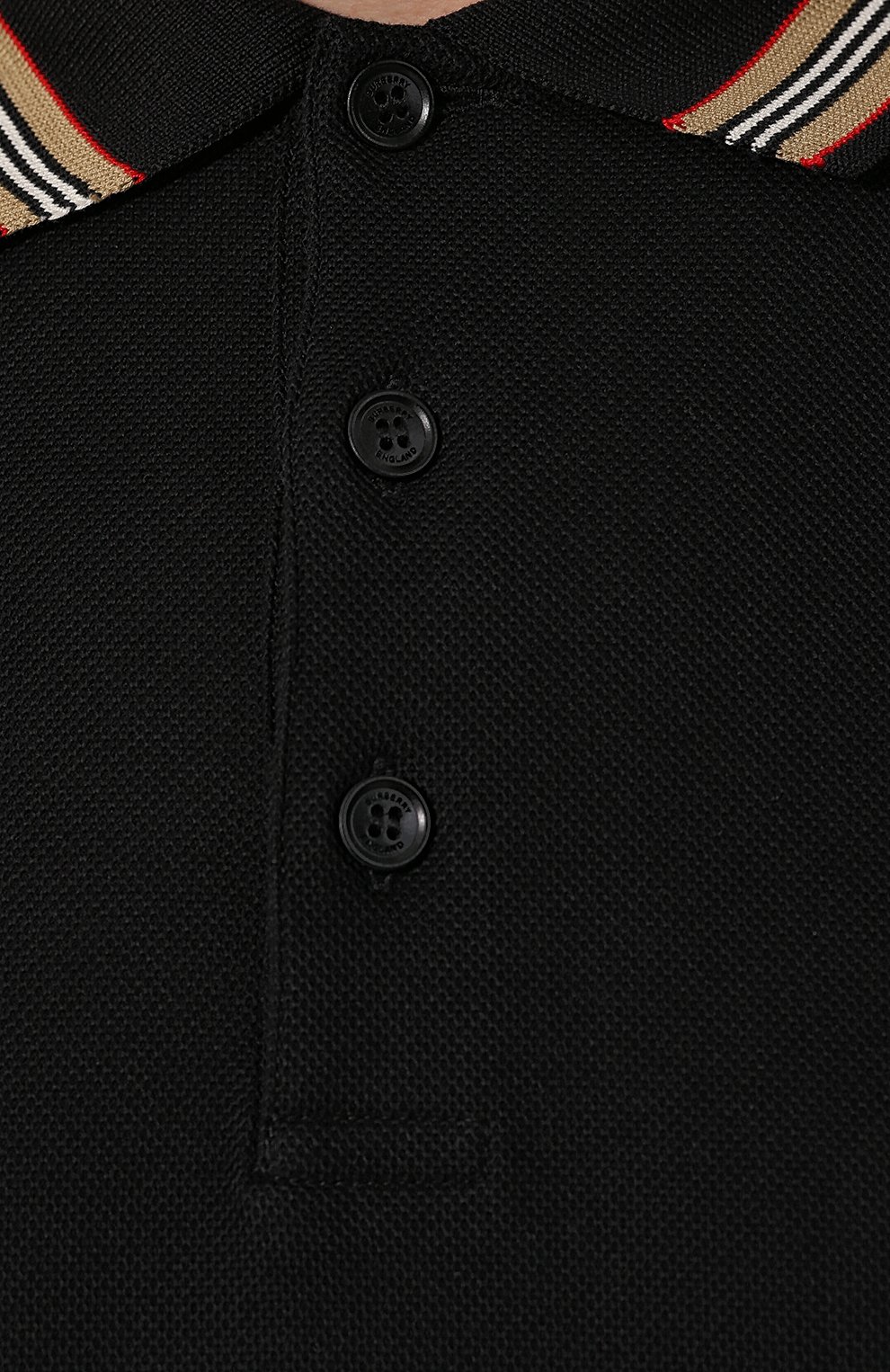 Хлопковое поло BURBERRY, арт. 8007694, фото 5