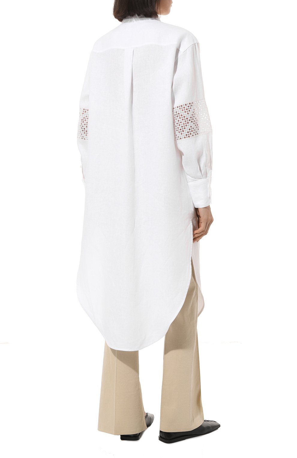 Льняная рубашка ALEXANDRA GEORGIEVA BY KRESTETSKAYA STROCHKA, арт. L505b22, фото 4