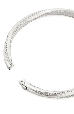 Женс�кий браслет hilt bangle SWAROVSKI серебряного цвета, арт. 5372857 | Фото 3 (Материал внутренний: Не назначено; Региональные ограничения белый список (Axapta Mercury): Не проставлено; Нос: Не проставлено; Материал: Металл; Статус проверки: Проверена категория)