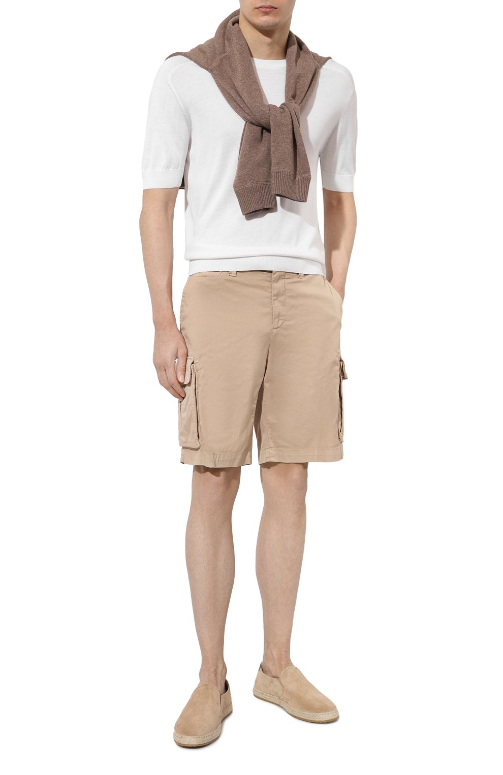 Хлопковые шорты BRUNELLO CUCINELLI, арт. M289LU0030, фото 2