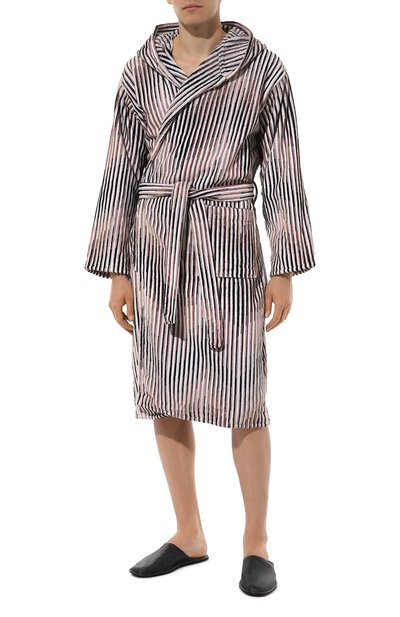 Хлопковый халат MISSONI разноцветного цвета по цене 39950 руб., арт. 1D3AC99707, фото 3 Хлопковый халат MISSONI, арт. 1D3AC99707, фото 3