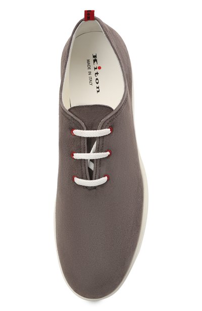 Замшевые оксфорды KITON, арт. USSLIKEN00104, фото 5